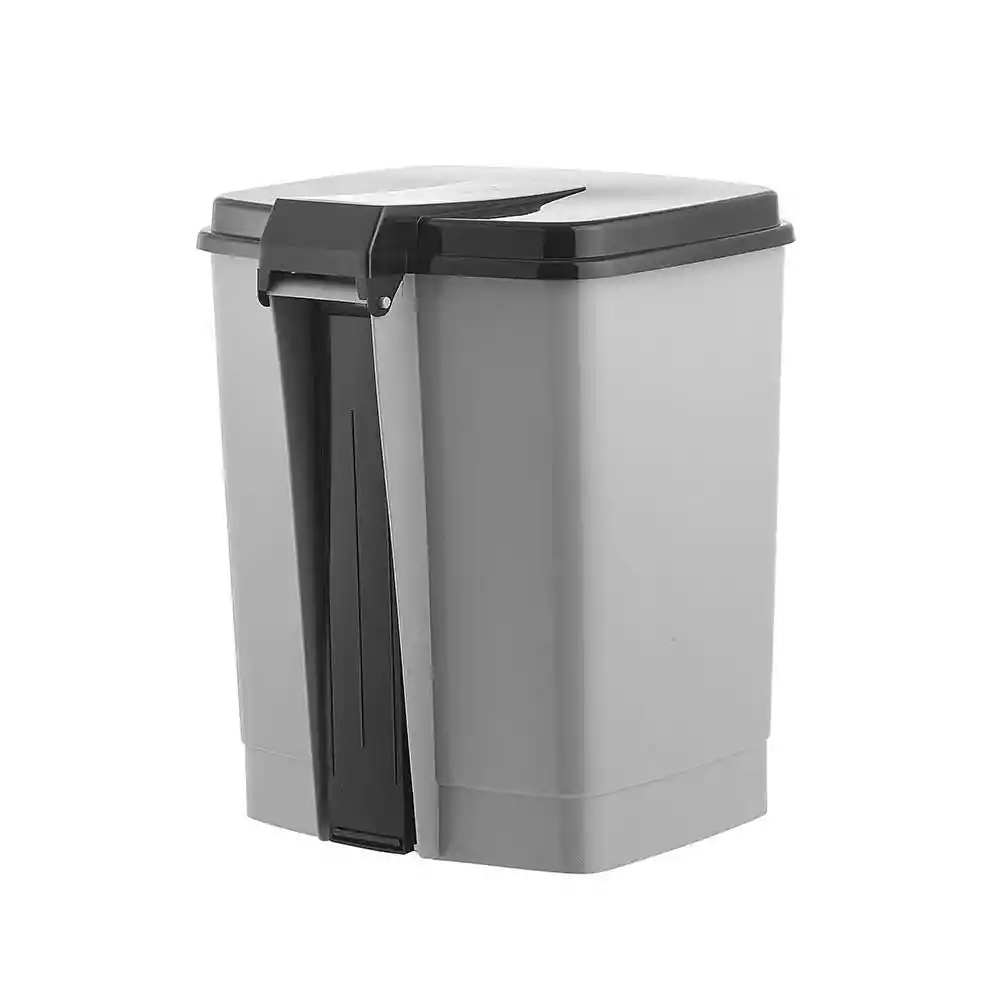 Papelera Cuadrada Pedal Vanyplas 26126