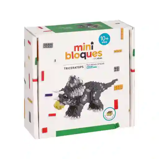 Mini Bloques Nivel 3 Triceratops