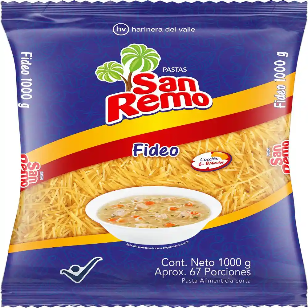 Pasta San Remo (1000 Gr)