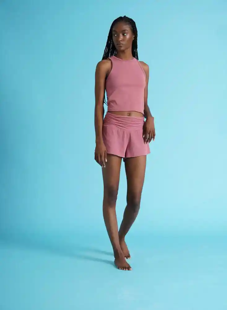 Short Pijama M - Rosa