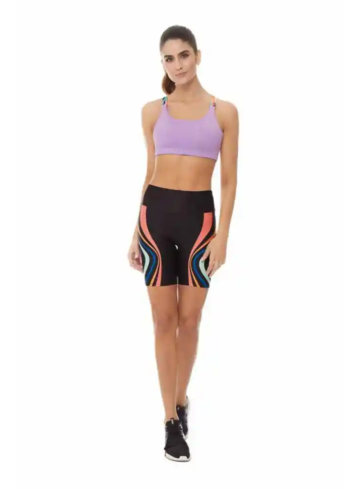 Top Deportivo Mujer M-lila