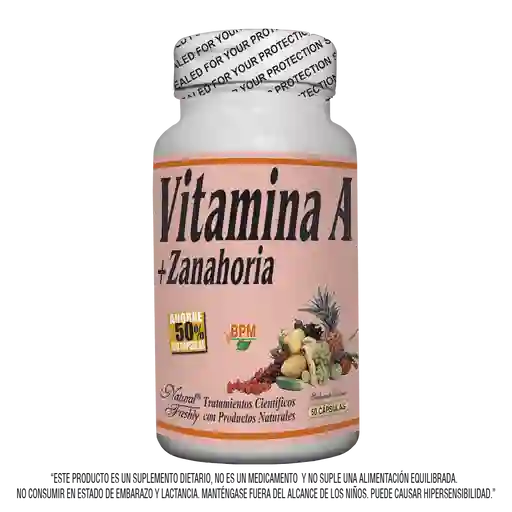 Vitamina a Natural Freshly Daucos (500 mg)