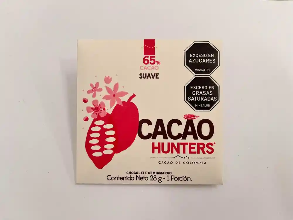 Chocolate Cacao Hunters Suave (28 Gr)