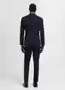 Blazer Americana Milan Navy Talla 50 Hombre Mango