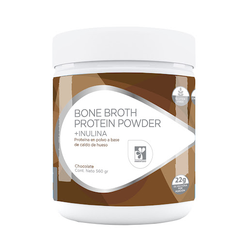 Bone Broth Proteinpowder Inulina Sabor a Chocolate