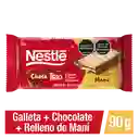 Chocolate ChocoTrio NESTLÉ con galleta y relleno de maní x 90g