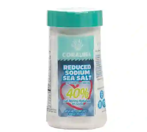 Sal Coralina Salt Baja en Sodio (350 Gr)
