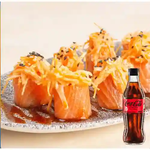 Combo Tornado de Salmón + Coca Cola Sin Azúcar 300ML