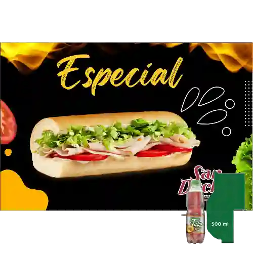 Combo sándwich especial + mr tea dur- li