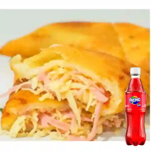 Empanada Jamón&Queso Venezolana Grande +Premio 400ml