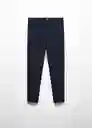 Pantalón Cugat Navy Talla 07 Niños Mango