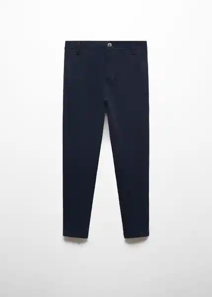 Pantalón Cugat Navy Talla 07 Niños Mango