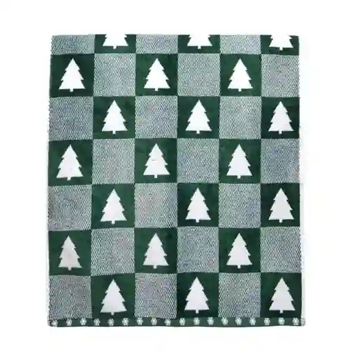 Kamuchy Toalla Mano Verde Árbol Patchword 45 x 70 770700159544-5