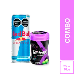 Combo Trident Gamers + Red Bull