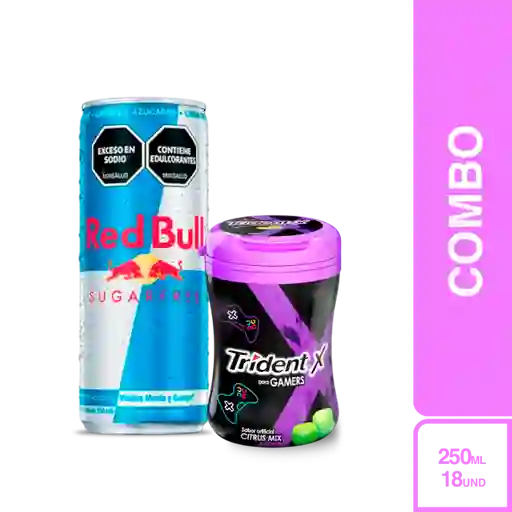Combo Trident Gamers + Red Bull