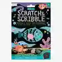 Ooly Kit de Arte Mini Scratch Peces