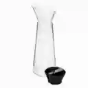 Ambiente Gourmet Jarra Acrílico Tapa Negra
