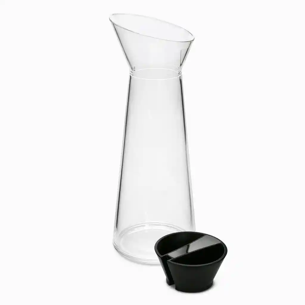 Ambiente Gourmet Jarra Acrílico Tapa Negra