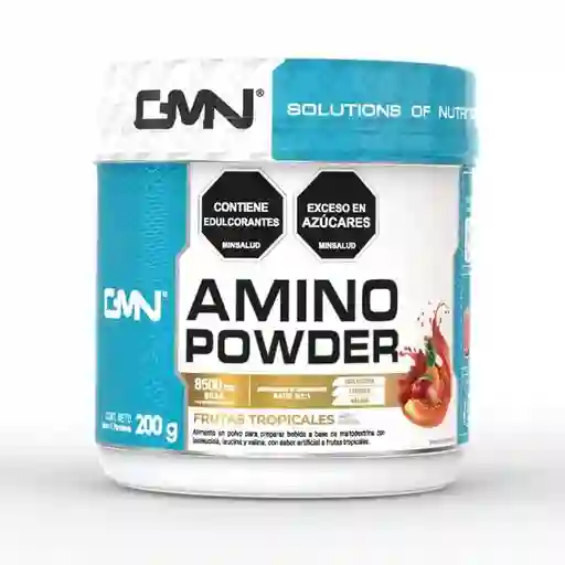 Aminoácidos Bcaa Gmn Amino Powder Frutos Tropicales