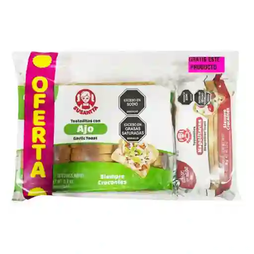 Tostadas Susanita de Ajo Gratis Tostadas Napolitanas