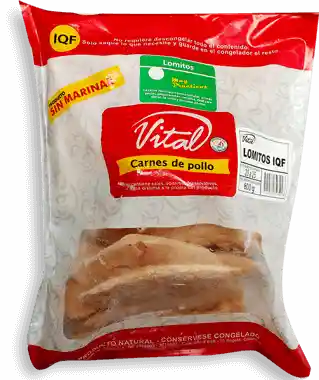 Vital Carnes de Pollo Lomitos