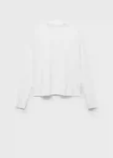 Jersey Chimney Crudo Talla M Mujer Mango