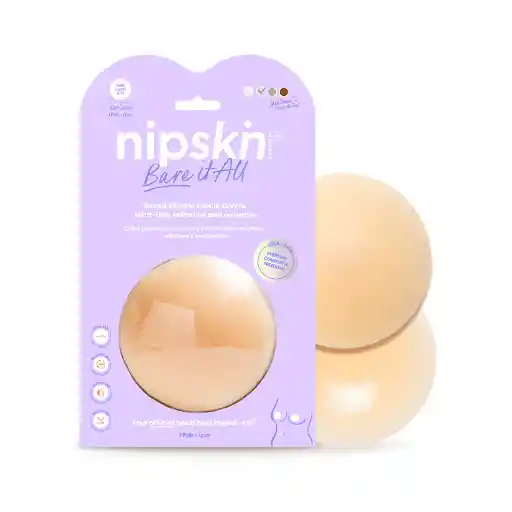 Nipskin Cubre Pezones de Silicona Color Vainilla