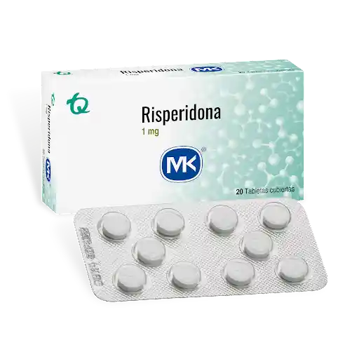 Mk Risperidona (1 mg) 