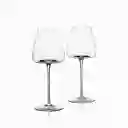 Set Copa Ovni en Cristal Capacidad 500 mL Ambiente Gourmet
