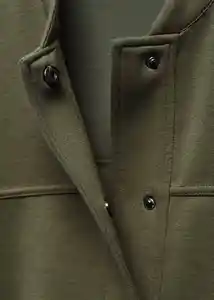 Chaqueta Bremo Khaki Talla S Mujer Mango