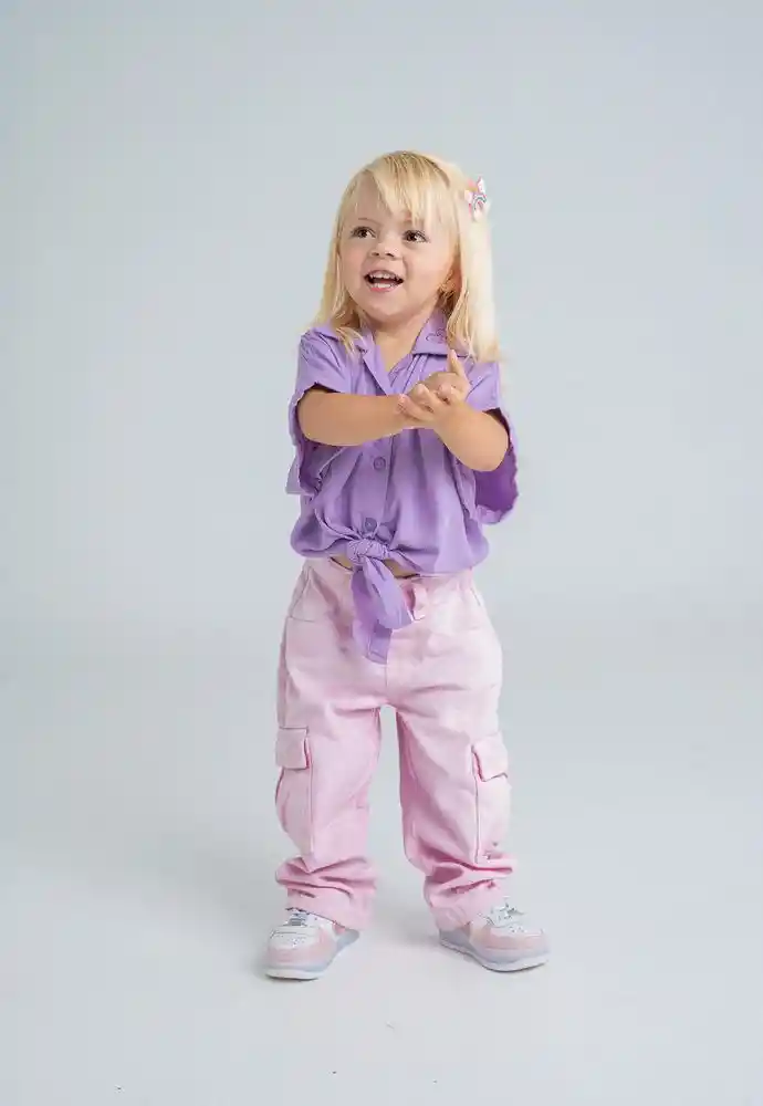 Pantalon 9/12meses-rosado