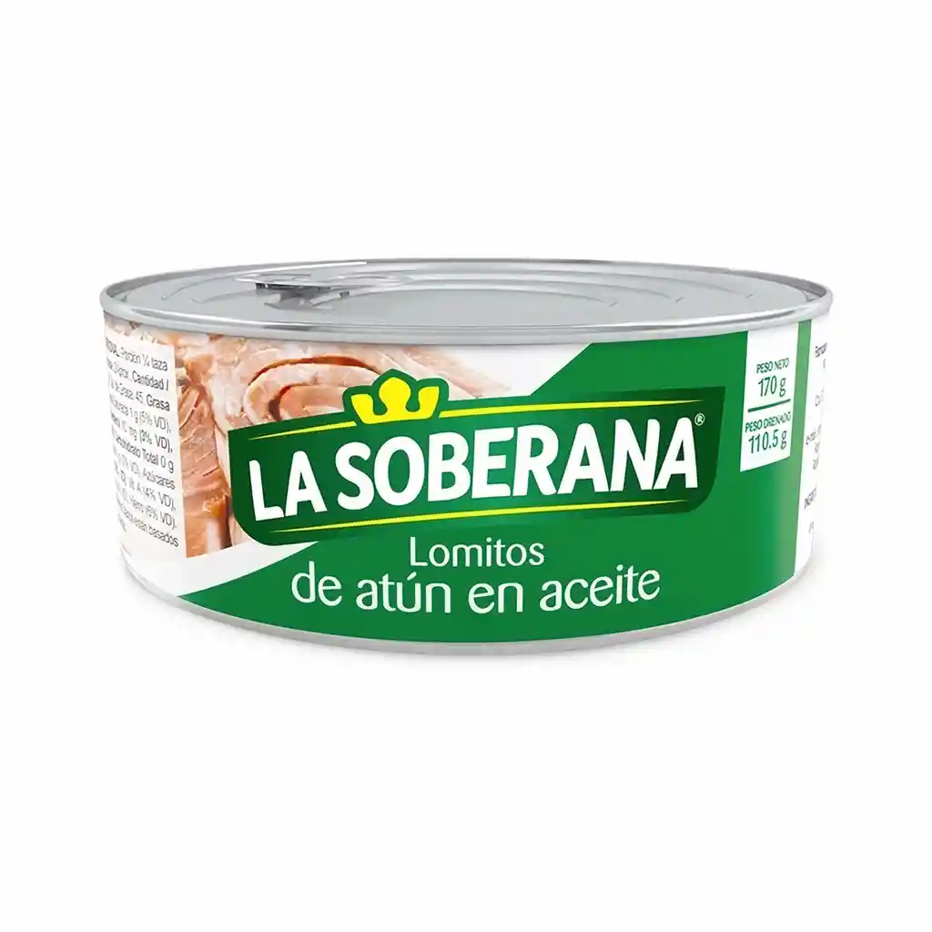 La Soberana Lomitos de Atún en Aceite
