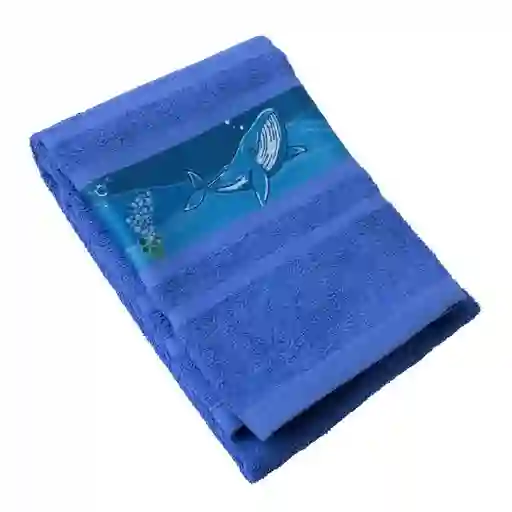 Toalla Botanica 70x130 Azul Estamp Fatelares 45679