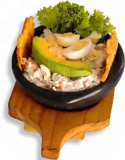 1/2 Ensalada Rusa con Pollo