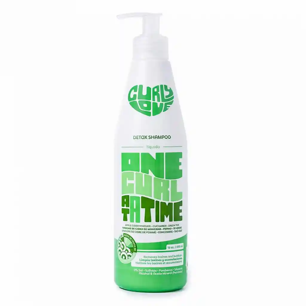Curly Shampoo Sulfate Free Love Detox 453 Gr