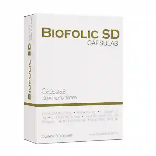 Biofolic Sd Suplemento Dietario Tratamiento