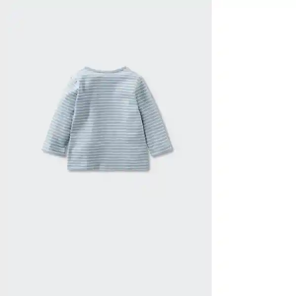 Camiseta Ryan Celeste Talla 64 Niños Mango