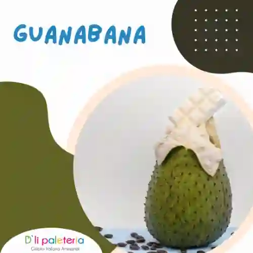 Paleta de Guanábana