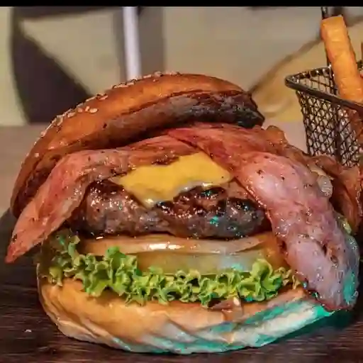 Hamburguesa Capitana Marvel