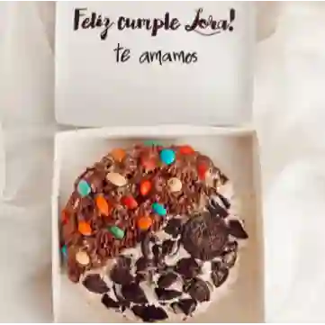 Brownie Pizza S (2 Porciones)