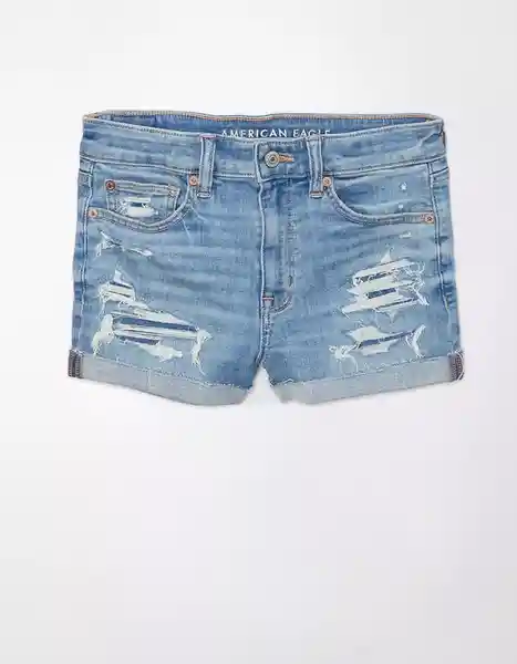 Short Mujer Azul Talla 8 American Eagle 13337749