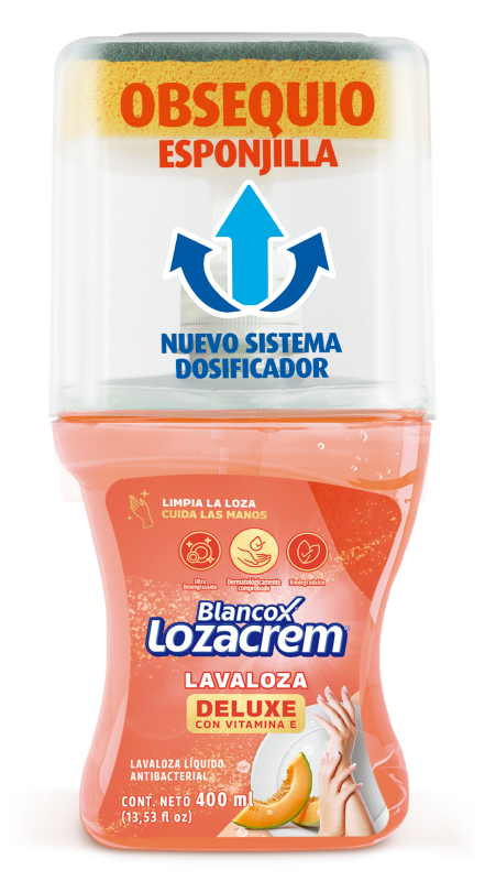 Blancox Lavaloza Lozacrem Líquido Vitamina e Glicerina 400 ml