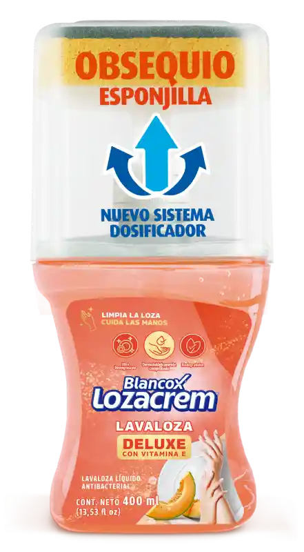 Blancox Lavaloza Lozacrem Líquido Vitamina e Glicerina