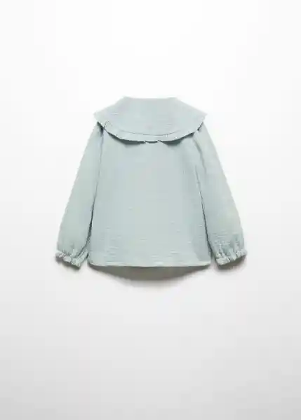 Blusa Isabella Verde Pastel Talla 72 Niña Mango