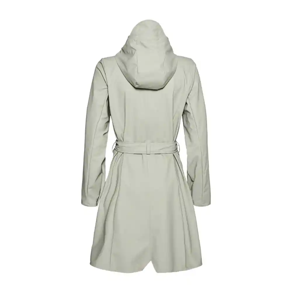 Rains Chaqueta Curve Cement Mujer L