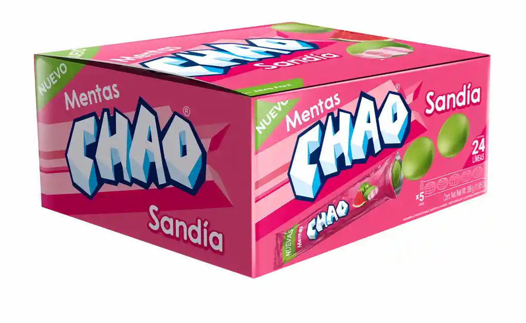 Chao Mentas Sabor sandía