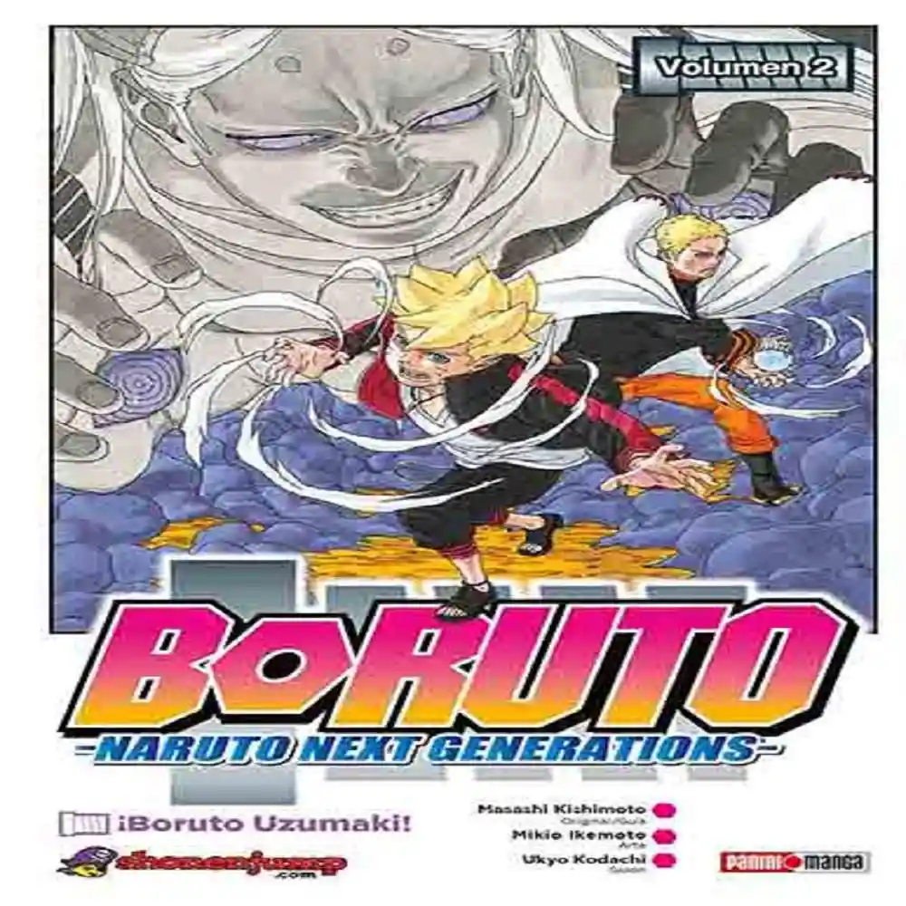 Manga Boruto N.2 Panini Qboru002