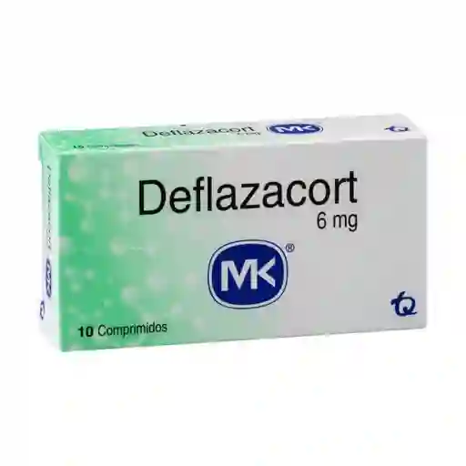 Mk Deflazacort (6 mg) 10 Tabletas