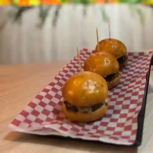 Mini Hamburguesa X3