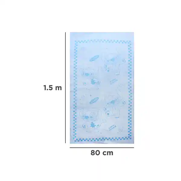 Toalla de Baño Absorbente Serie Stitch Dinner Party Miniso